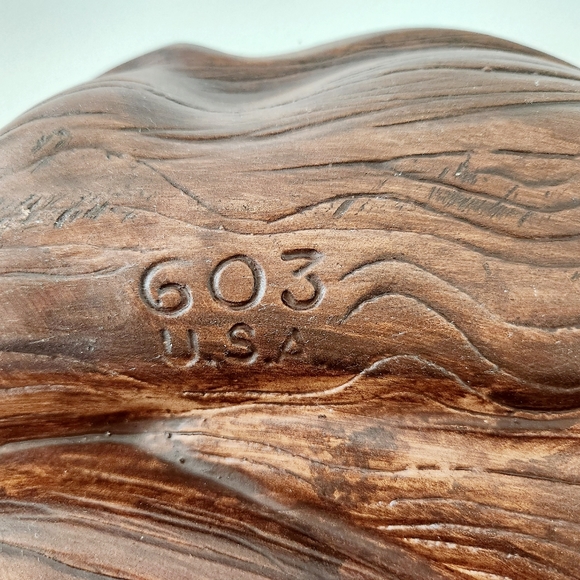 Mid Century CA Pottery Sequoia Ware Divided Serving Dish - Picture 6 of 6